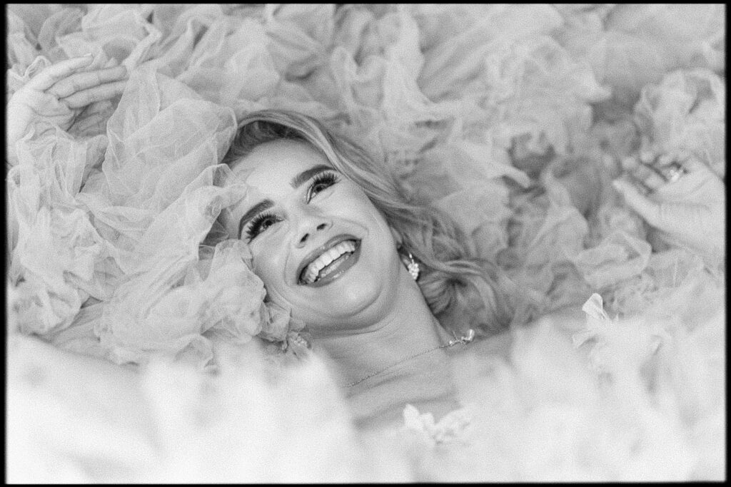 Bride Millia London Dress. Layer Marney Tower Essex. Fine Art Wedding Photography Inspiration. Tracey Davies Photography Essex. 